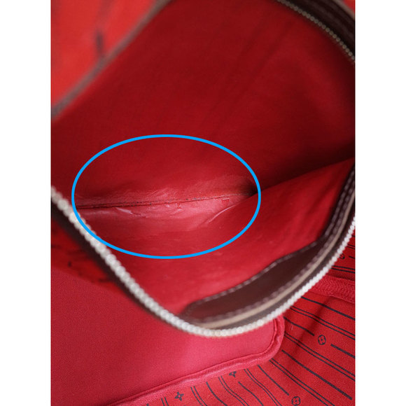 Louis Vuitton Neverfull Tote Bag MM Damier - Picture 4 of 8